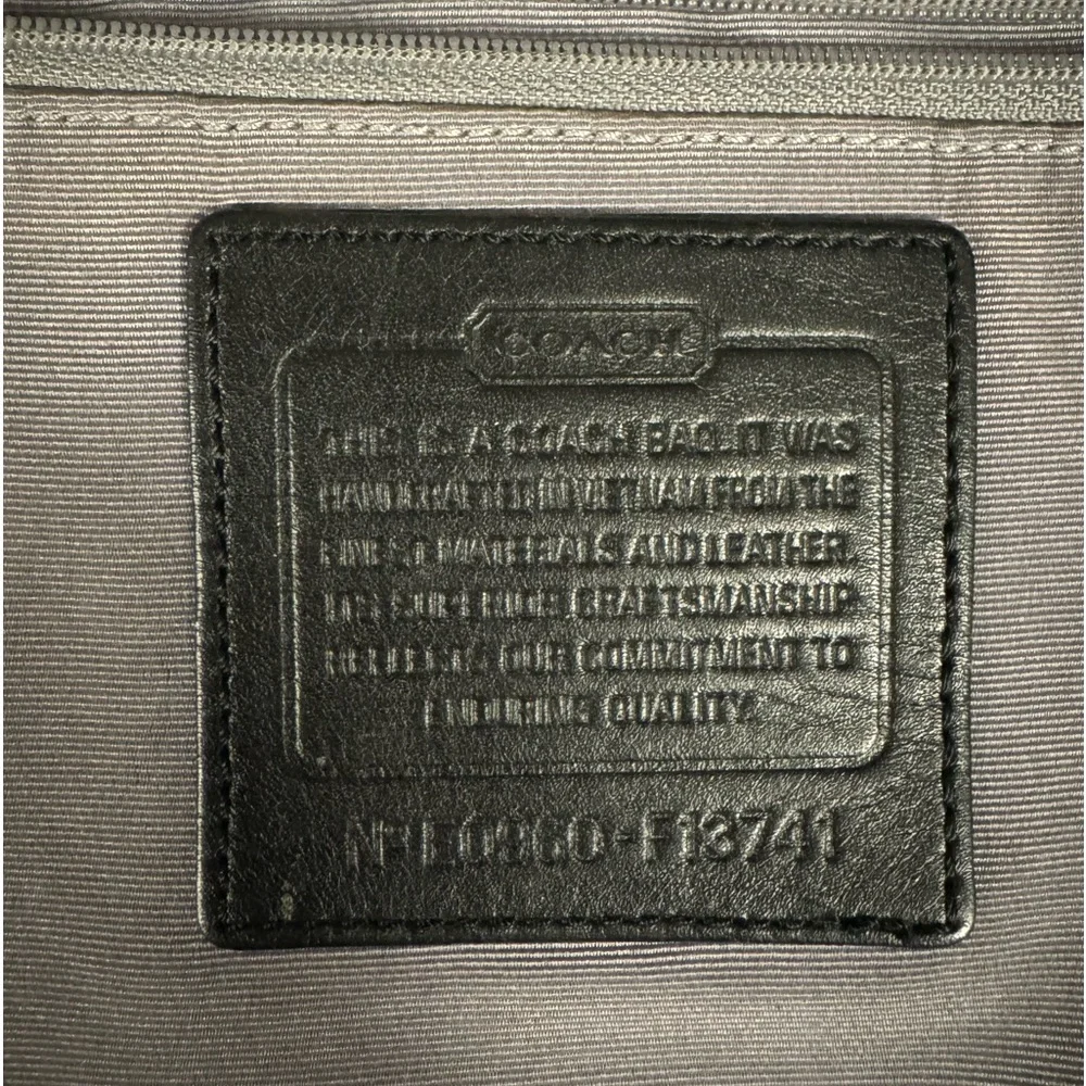 Coach Black Shoulder Bag